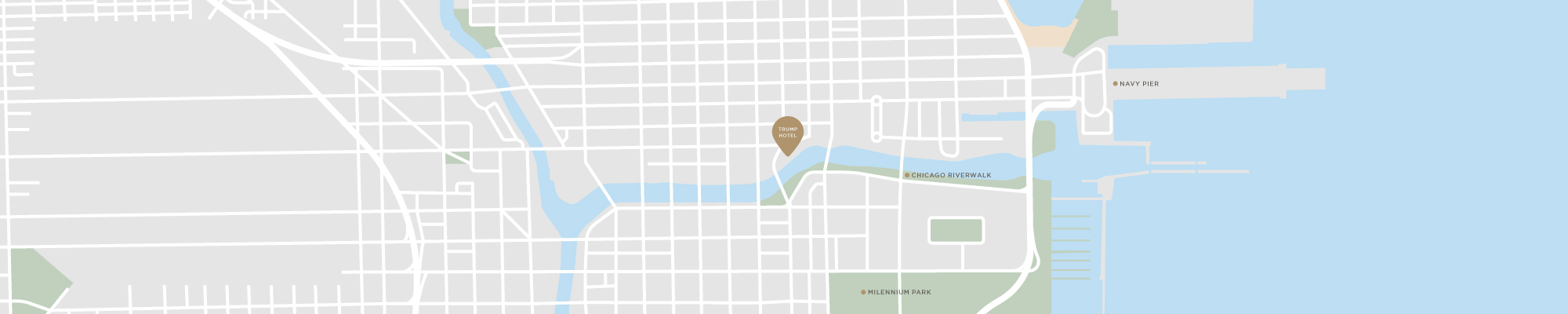 Trump Chicago Map